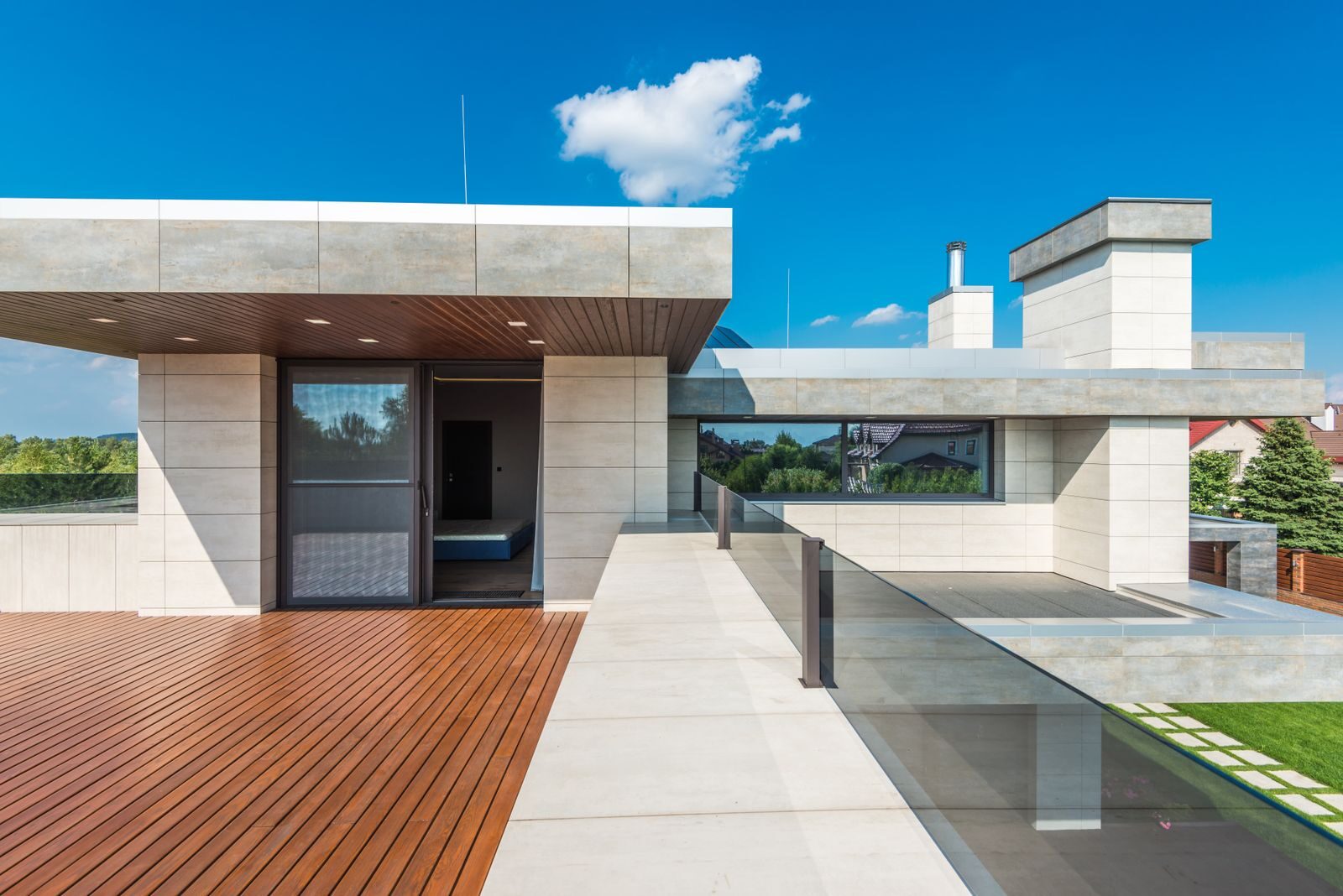 Résine de sol drainante